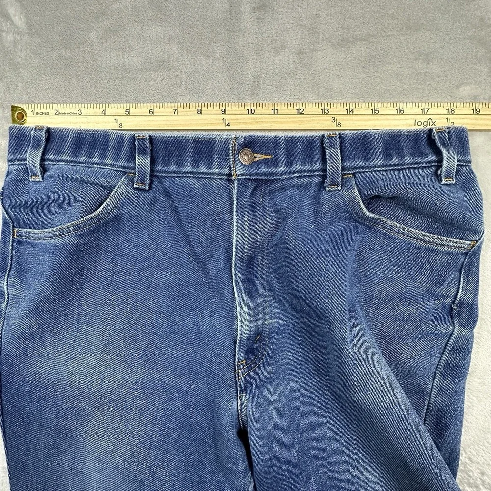 Vintage Levis 541 Orange Tab Jeans Mens 40x32 Straight Leg Blue Denim 90s